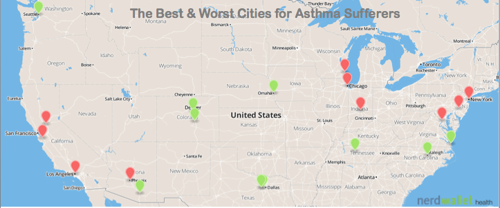 The Best and Worst Cities for Asthma Sufferers - NerdWallet